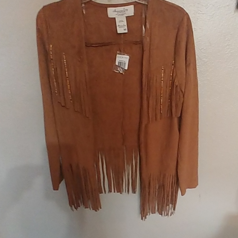Brown suede Jacket